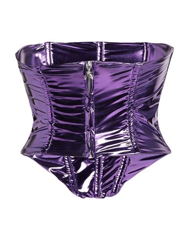 Woman Top Purple Size 2 Polyurethane
