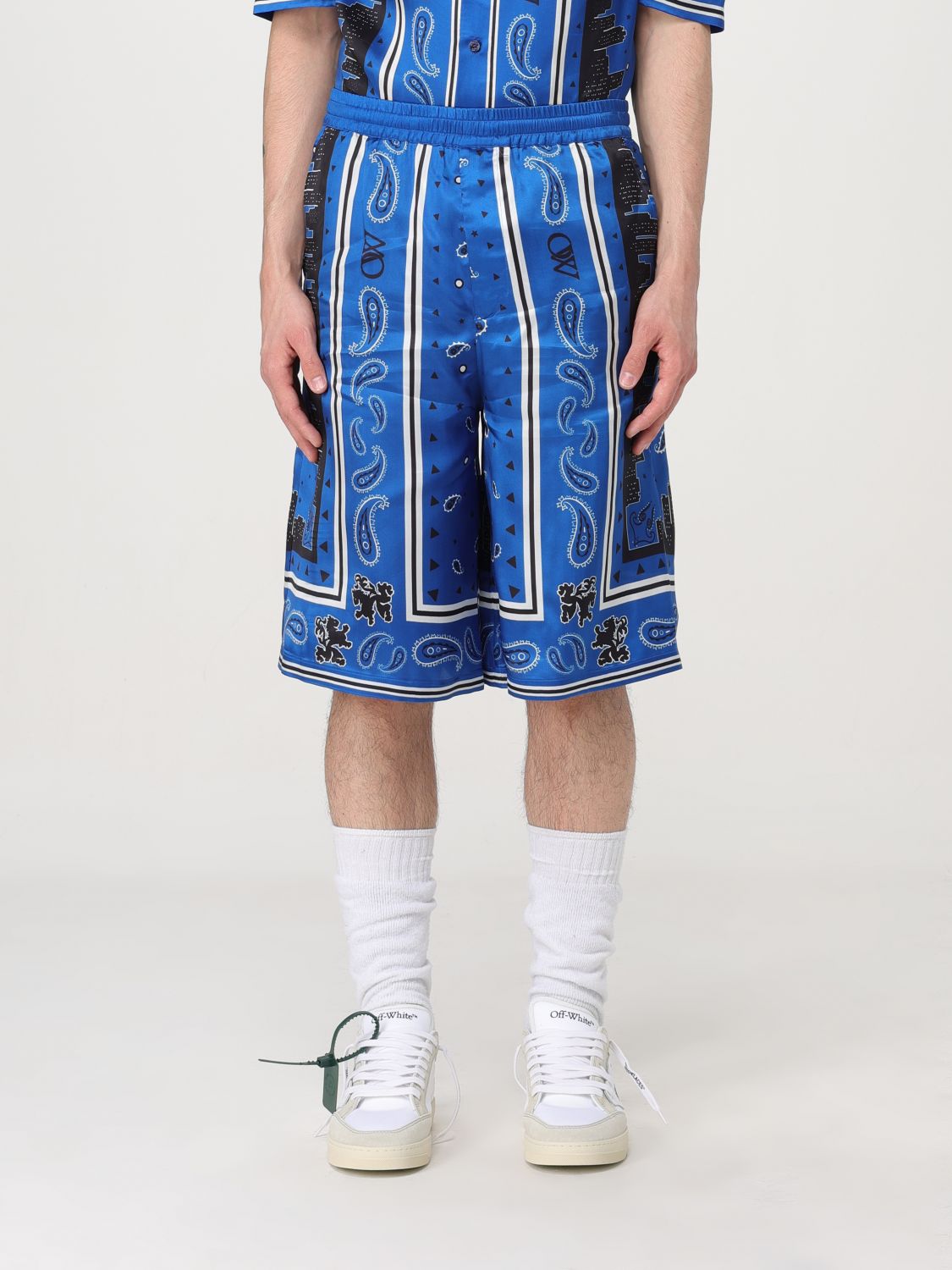 Short Men color Blue