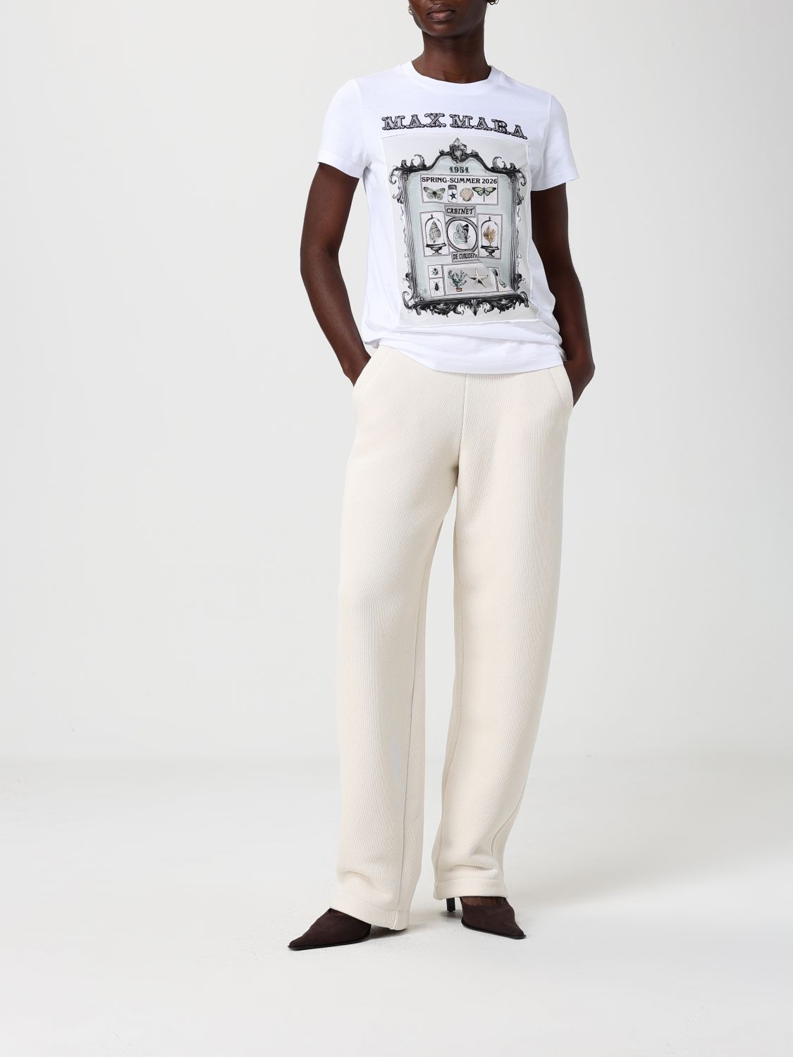 Pants Woman color White
