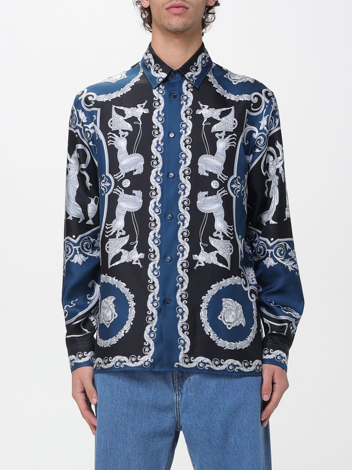 Shirt Men color Multicolor