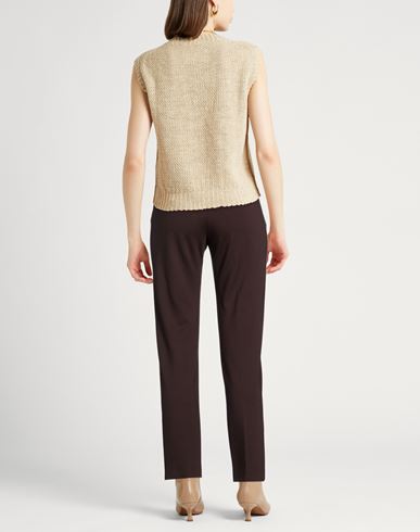 Woman Pants Dark brown Size 4 Viscose, Polyamide, Elastane