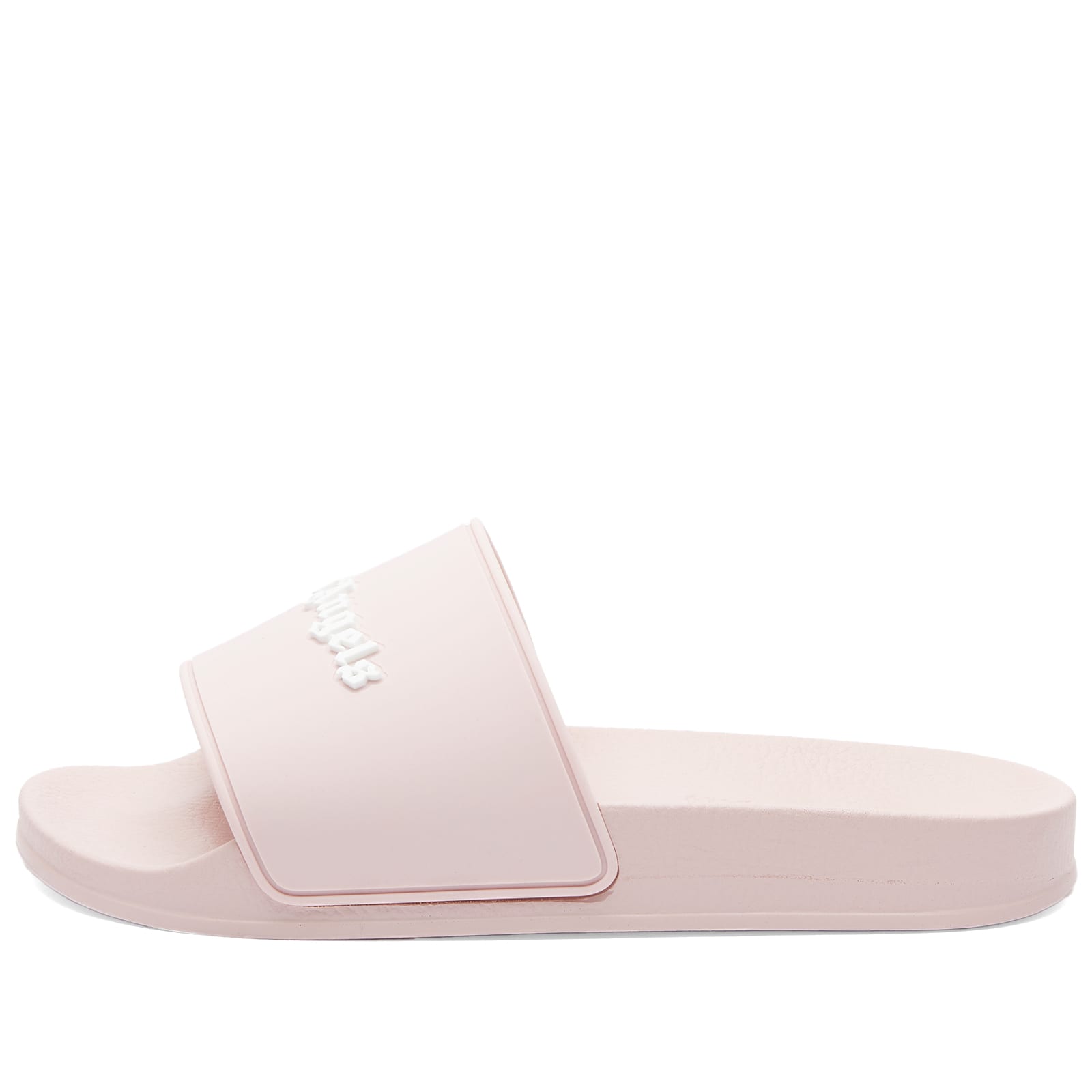 Women's Essential Logo Pool Sliders in Pink