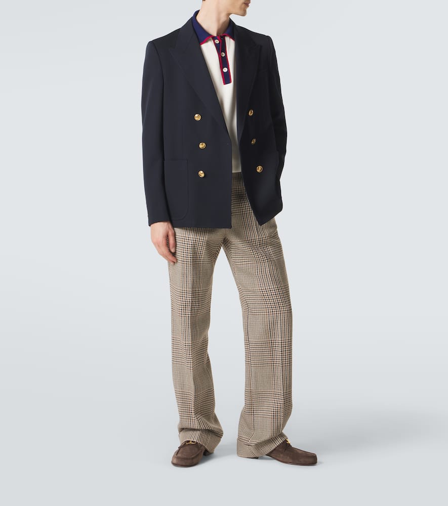 Cotton polo sweater