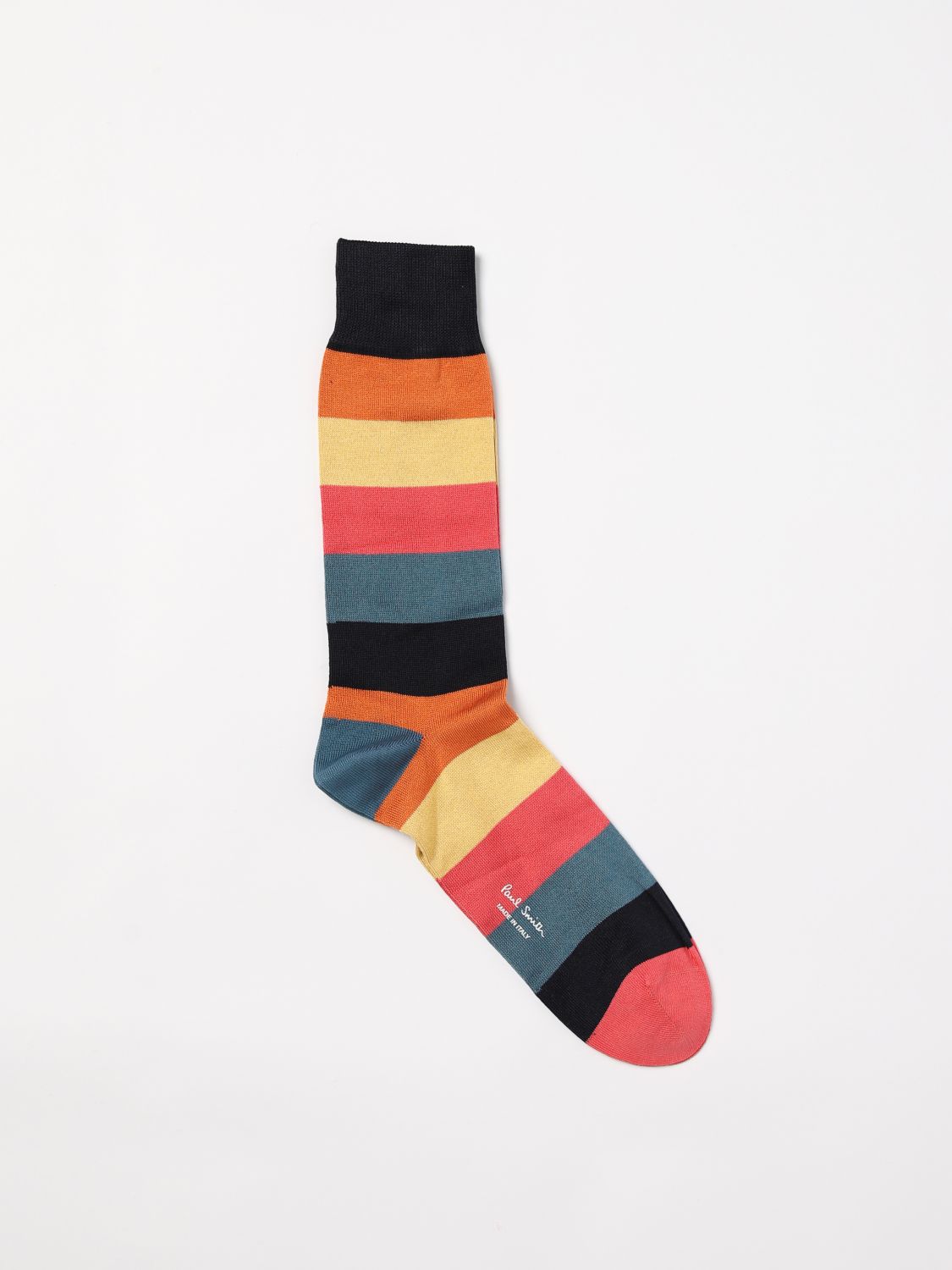 Colour-block logo-print socks - 96
