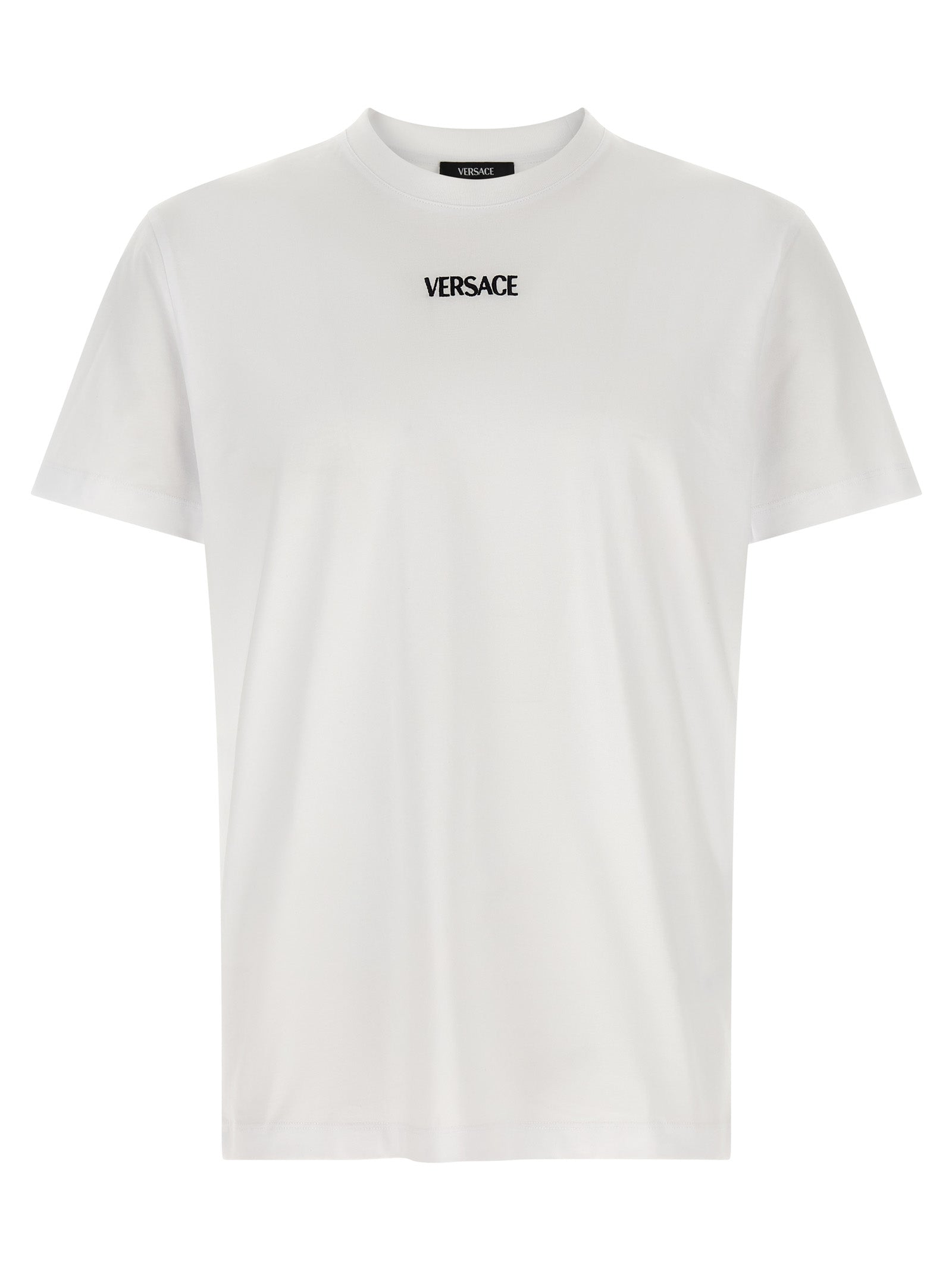 Logo-Embroidered Cotton T-Shirt — White