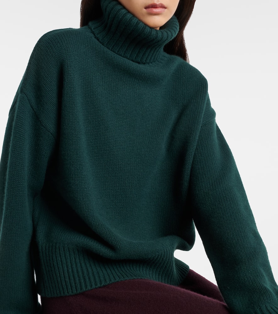 Crop Xtra cashmere turtleneck sweater
