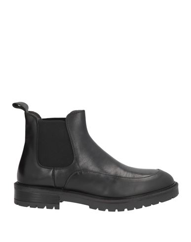 Man Ankle boots Black Size 7 Leather