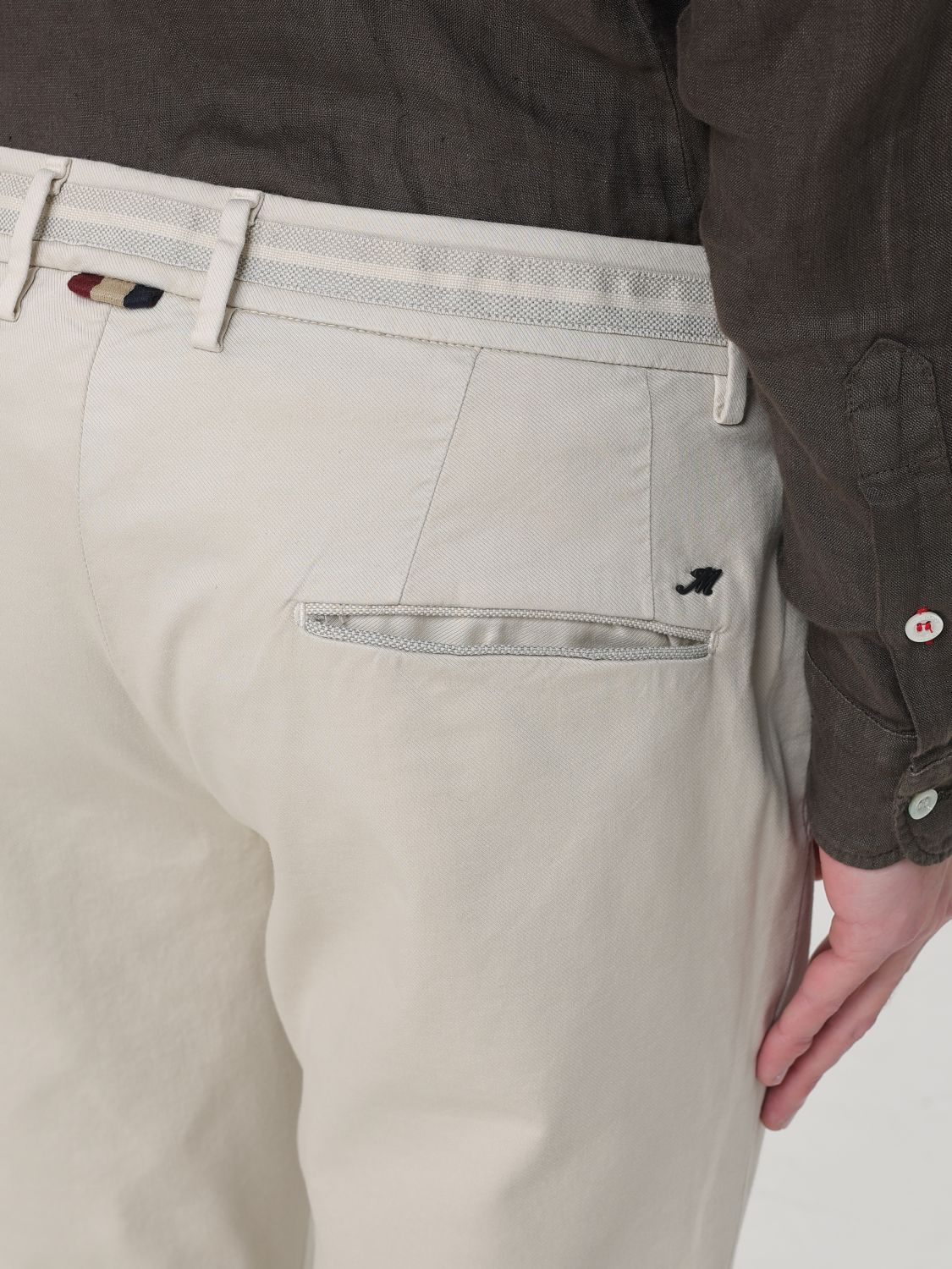 Pants Men color White