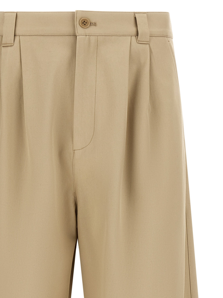 A.P.C. - ricky tailored pants belt loops pockets pleat