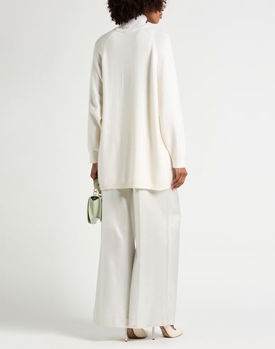 Woman Sweater Ivory Size S Wool, Cashmere
