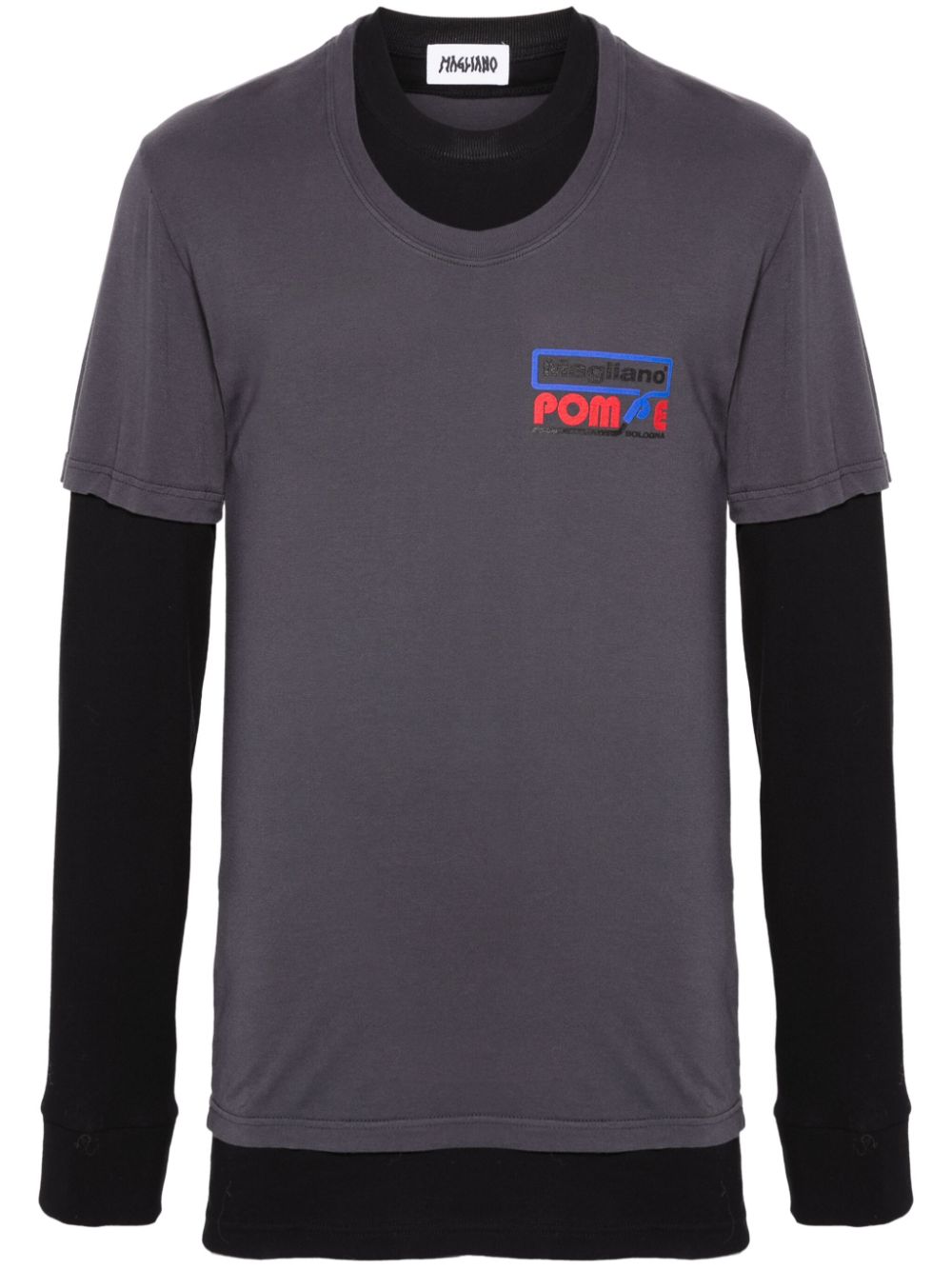 Logo-print sweatshirt - Grey