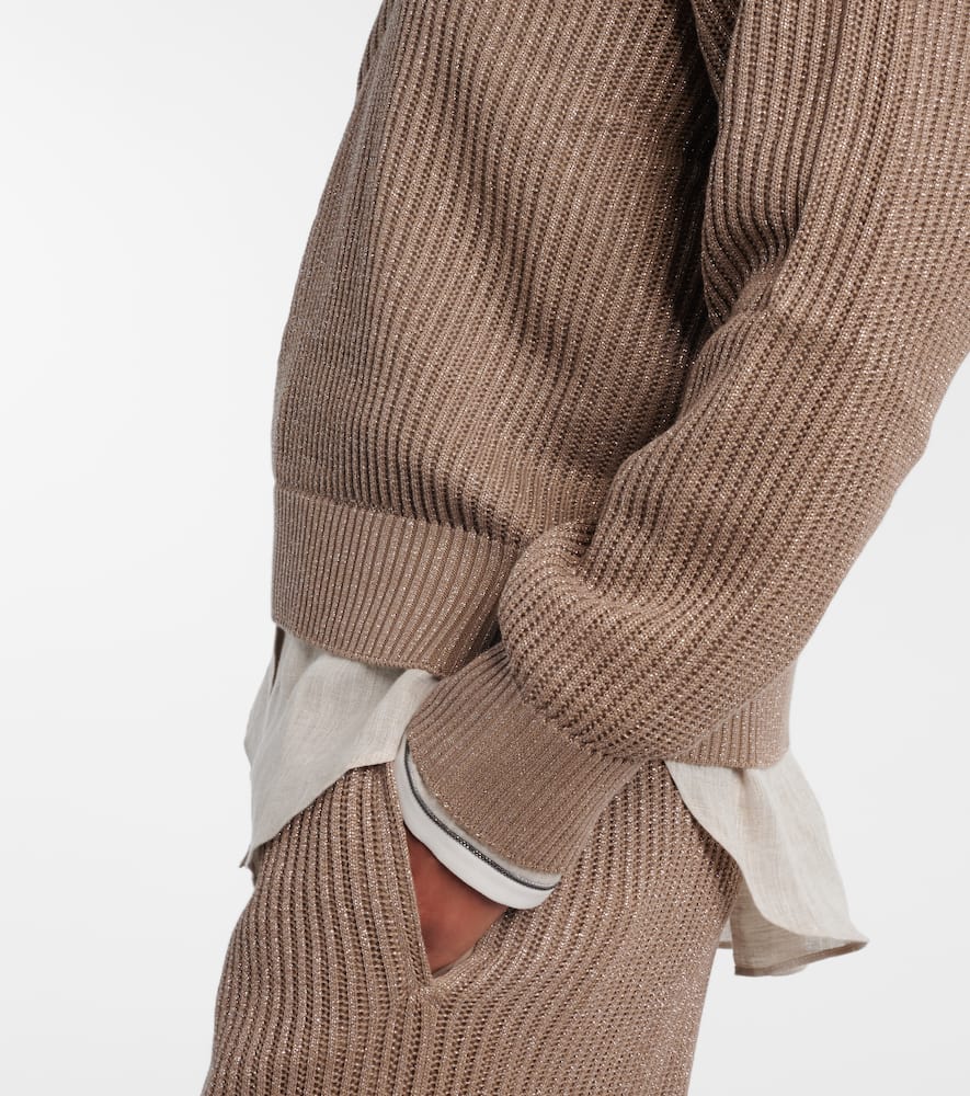 Cotton-blend sweater