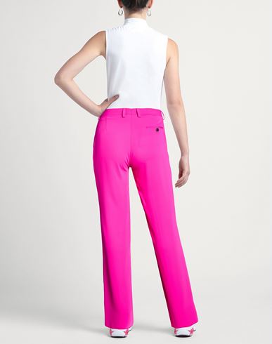 Woman Pants Fuchsia Size 8 Wool, Nylon