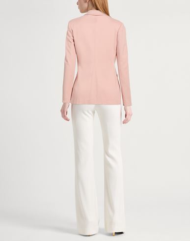Woman Blazer Light pink Size 10 Viscose, Polyamide, Elastane