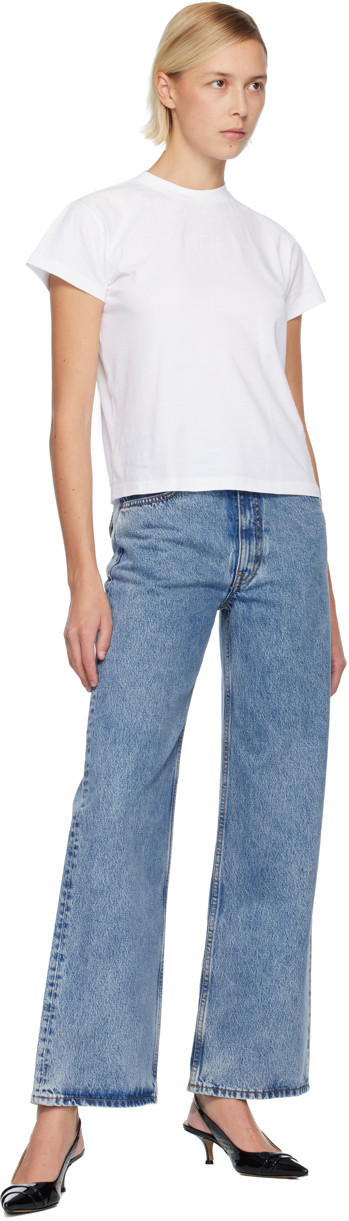 Blue 5 Pockets Jeans