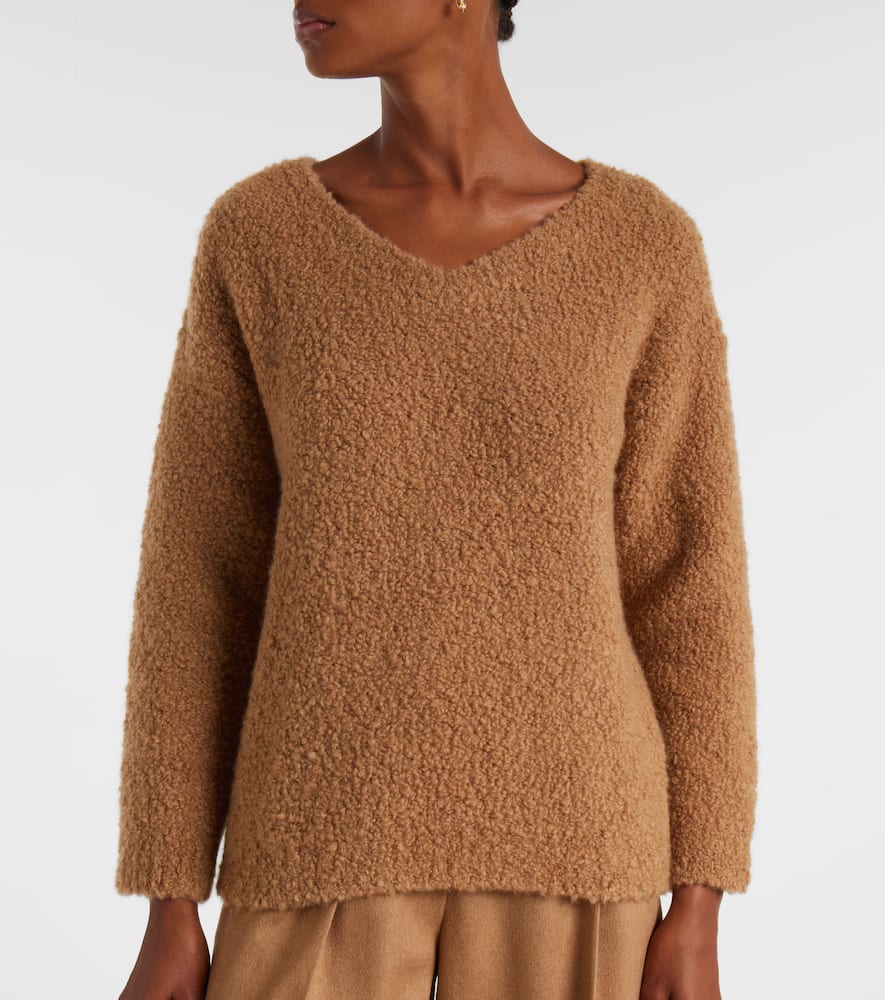 Pantera camel hair and silk sweater