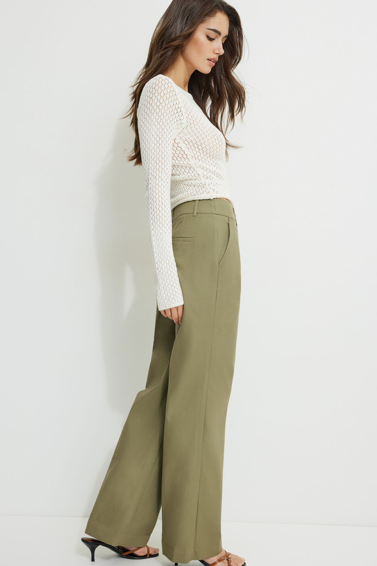 Clean Straight Leg Pants