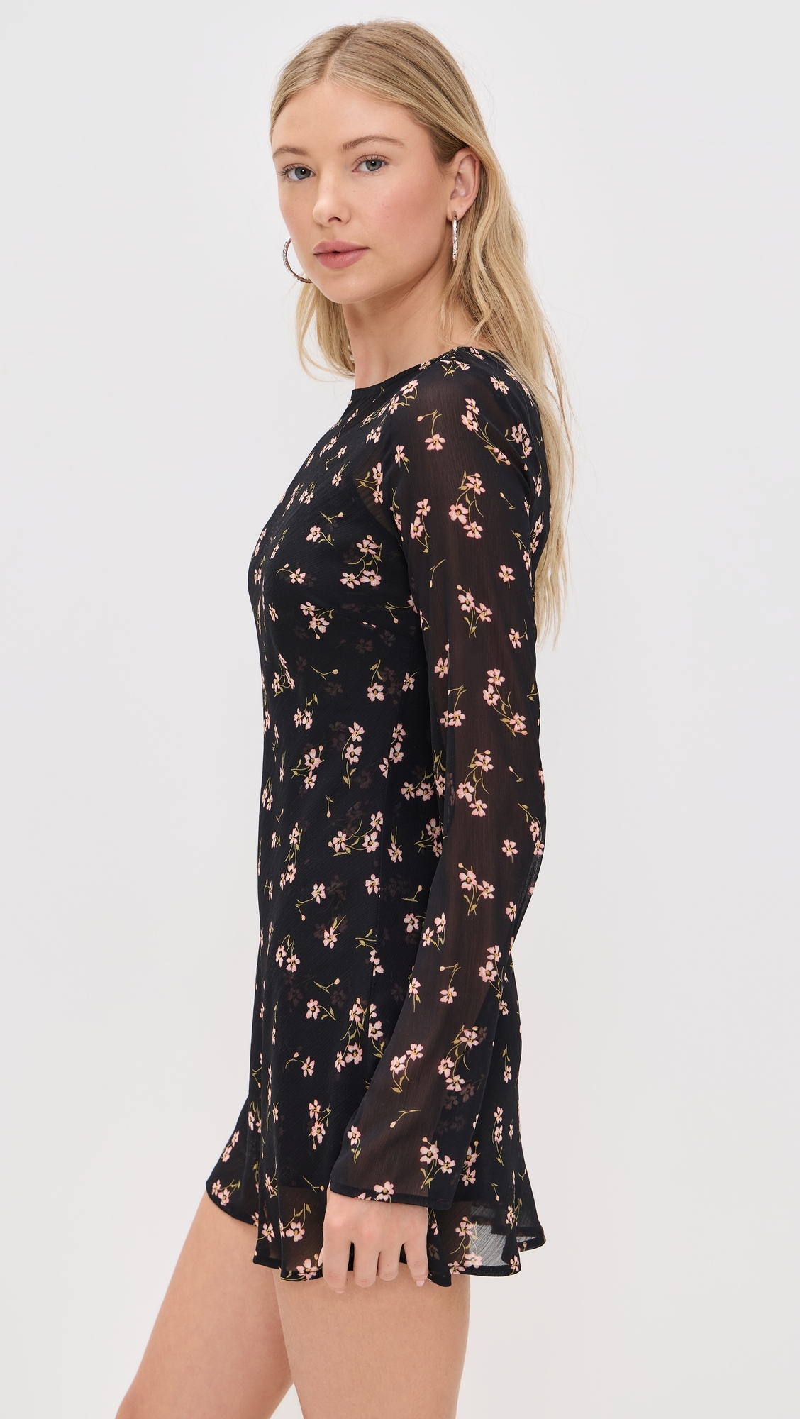 AFRM Milana Dress Delicate Ditsy