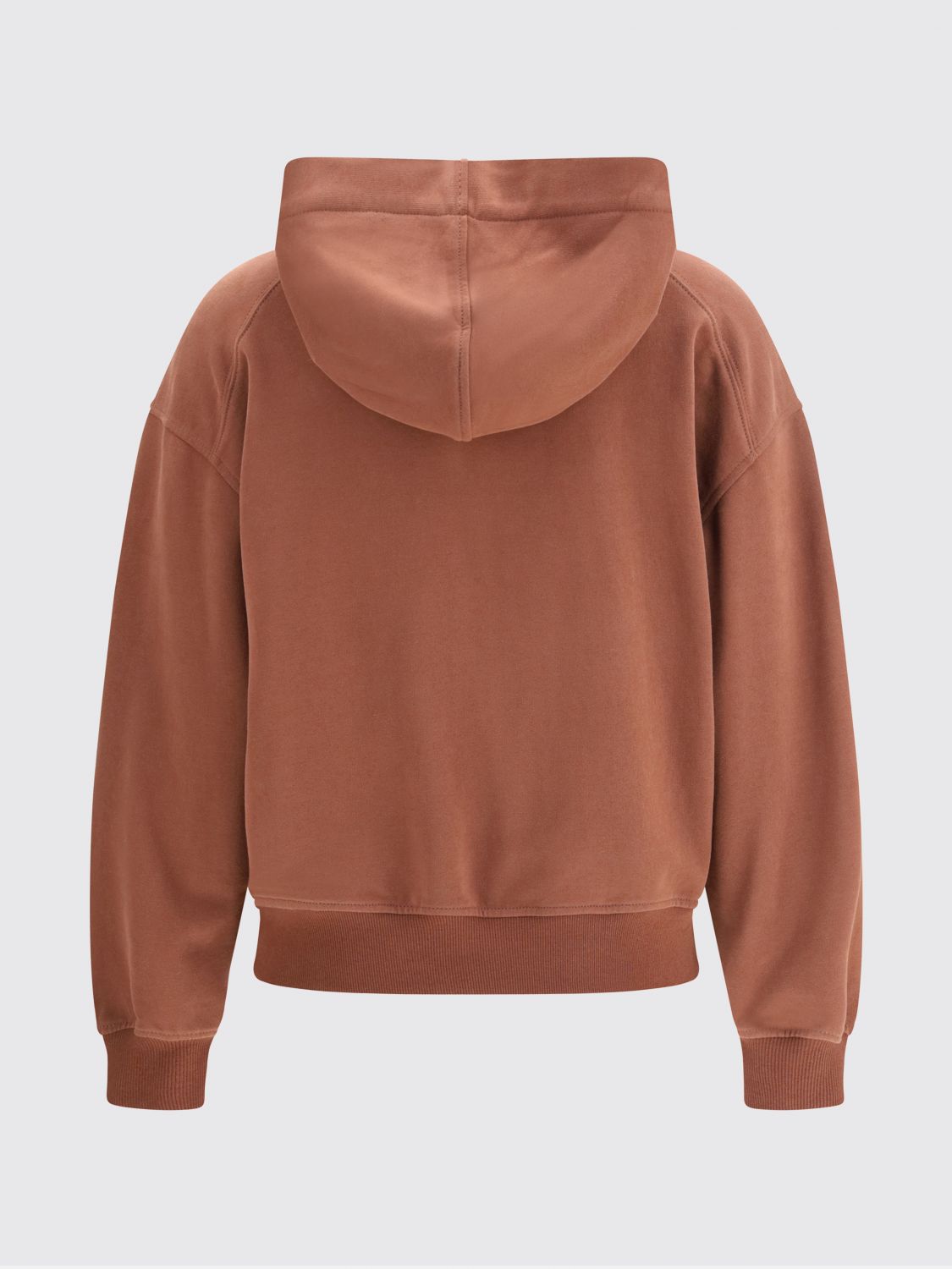 Sweatshirt Woman color Burnt