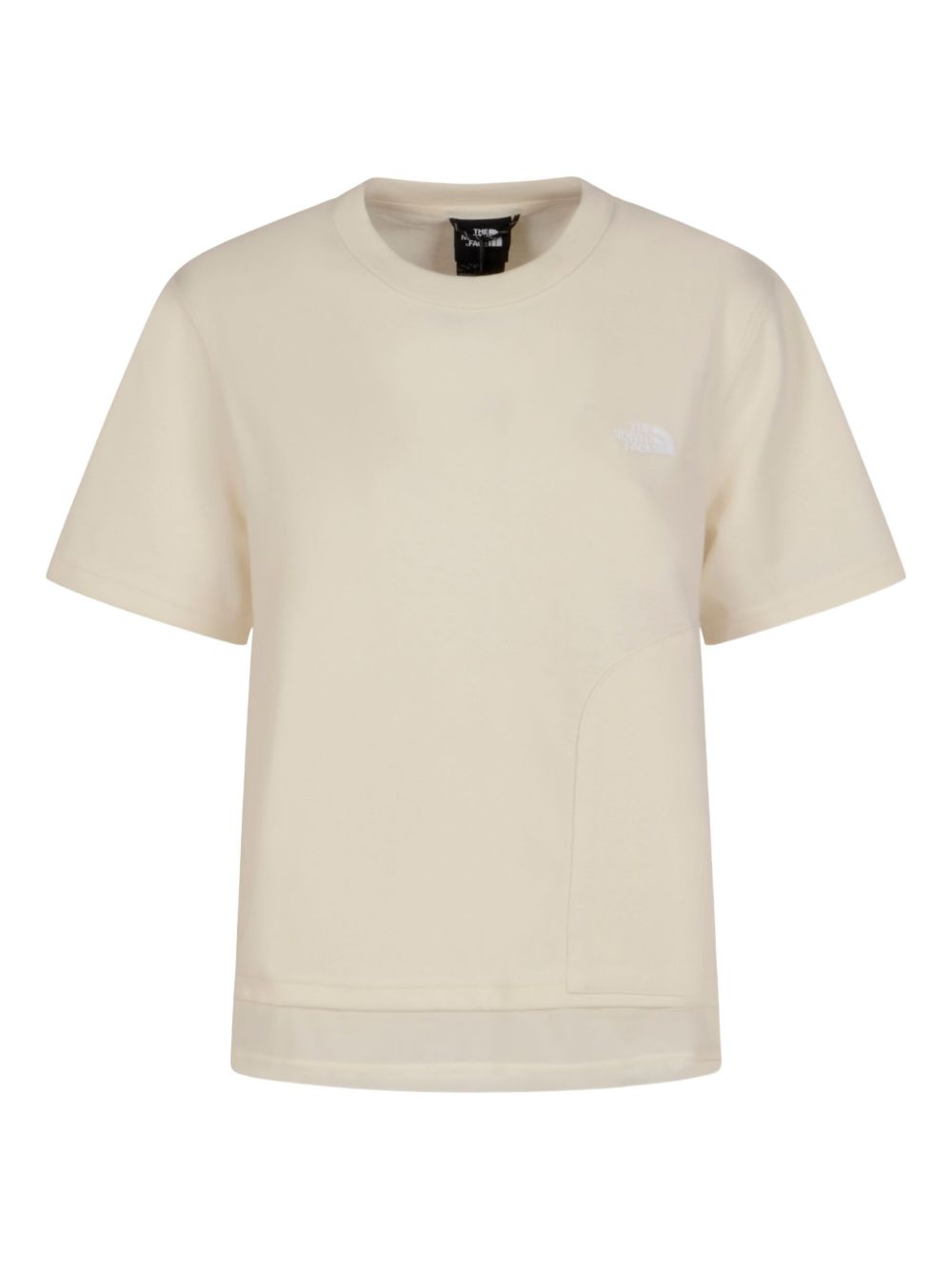 Logo-embroidered T-shirt - Neutrals