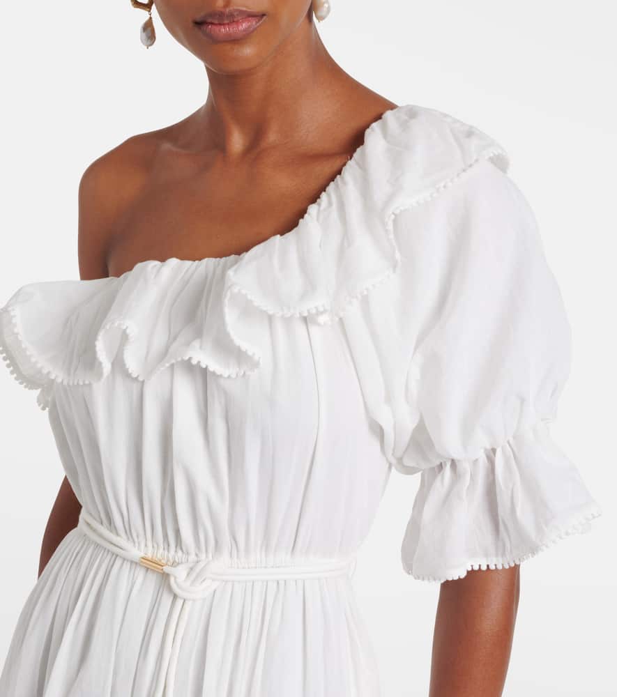 Jay ruffled cotton muslin maxi dress