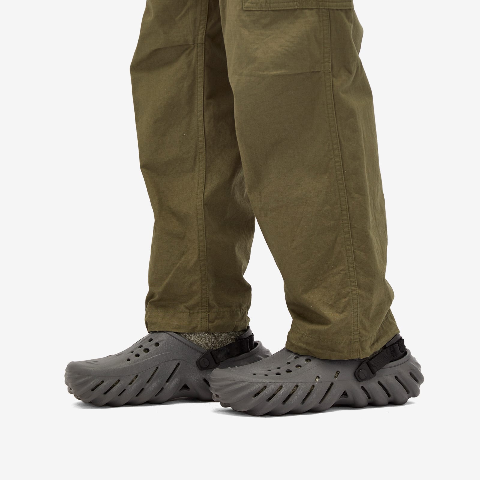Echo Clog in Slate Grey