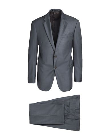 Emporio Armani Man Suit Grey Size 42 Virgin Wool