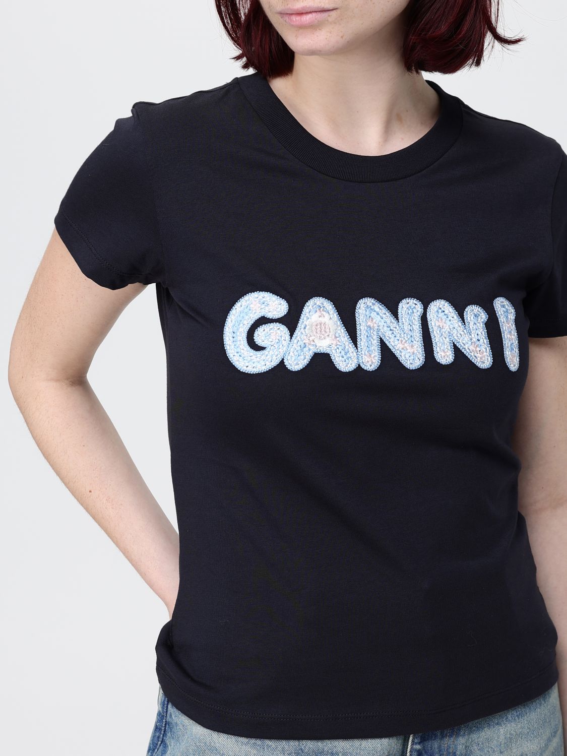 T-Shirt Woman color Black