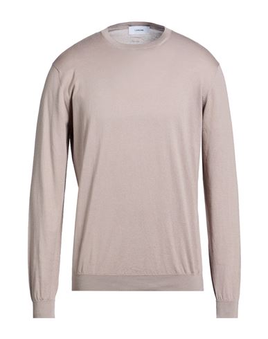 Man Sweater Taupe Size L Cotton