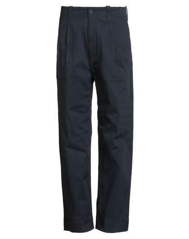 Man Pants Navy Size 30 Cotton, Elastane