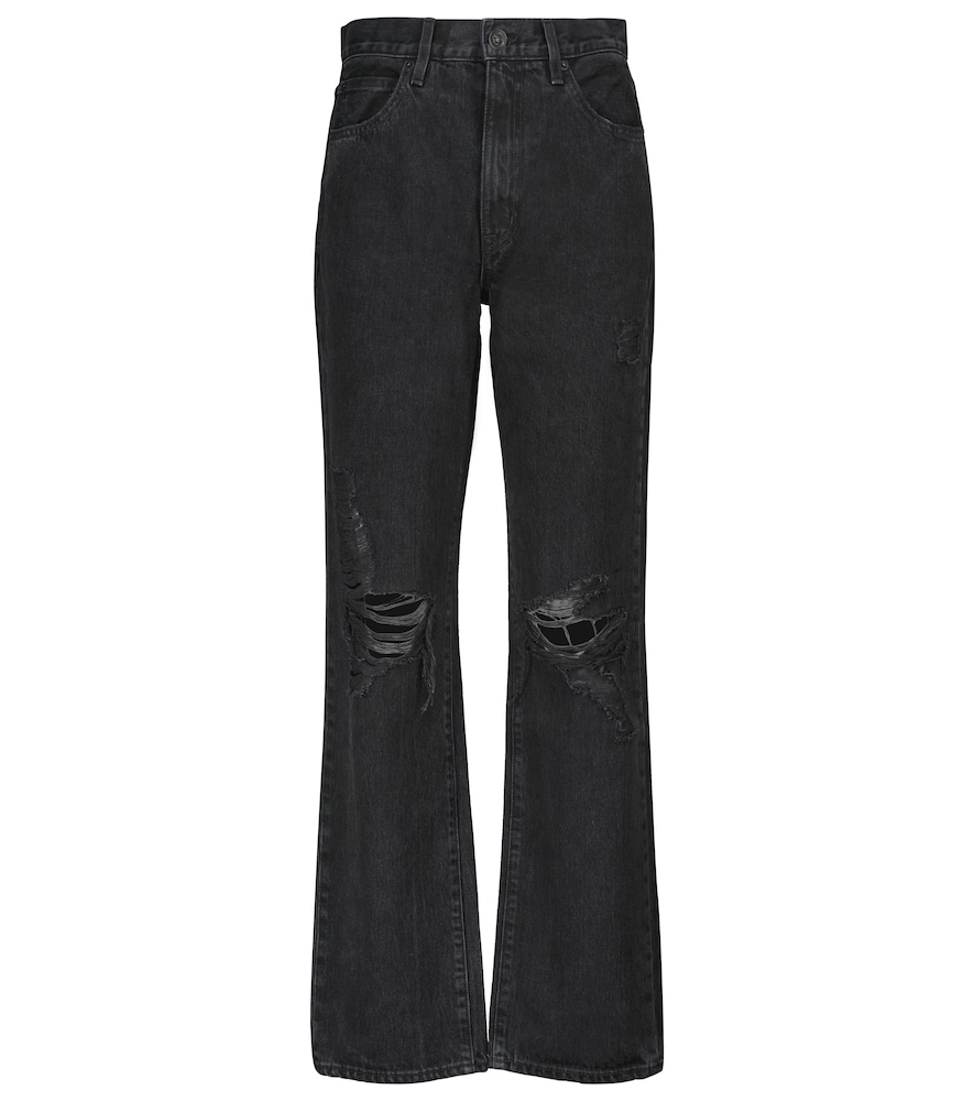 London high-rise wide-leg jeans