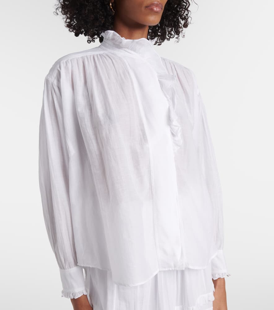 Etoile cotton-blend pajama shirt