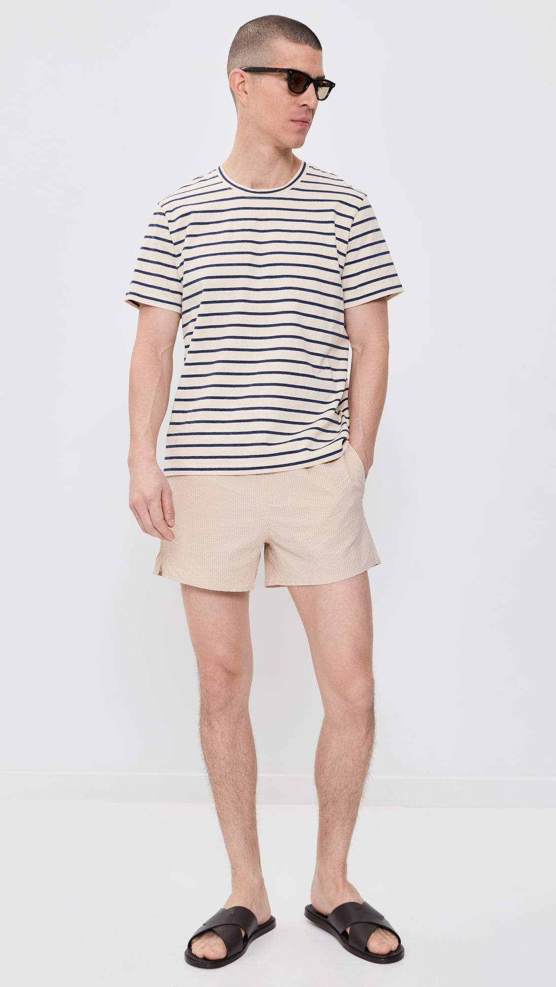 Calo Swim Shorts 4 Beige