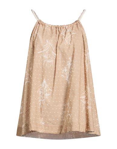 Woman Top Sand Size 10 Cotton