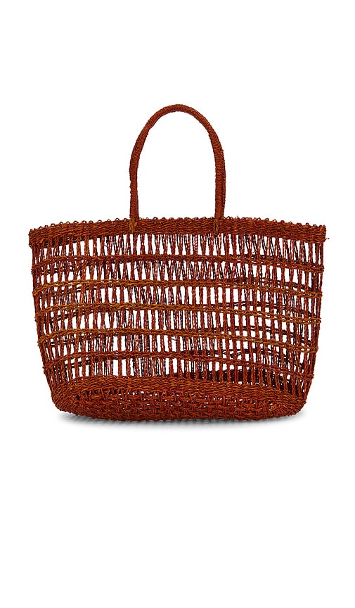 Casa Clara Beach Party Tote in Cocoa.  a