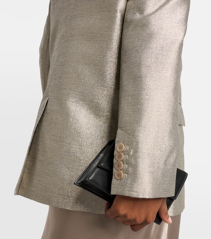 Chapone metallic oversized blazer