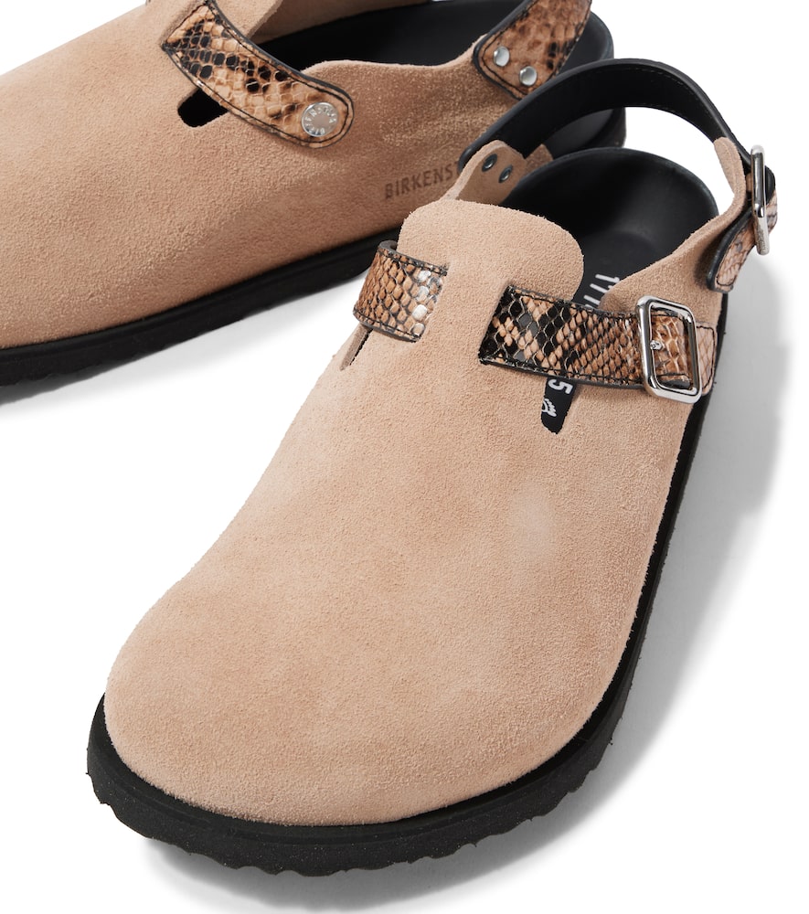 Birkenstock 1774 Tokio II suede clogs