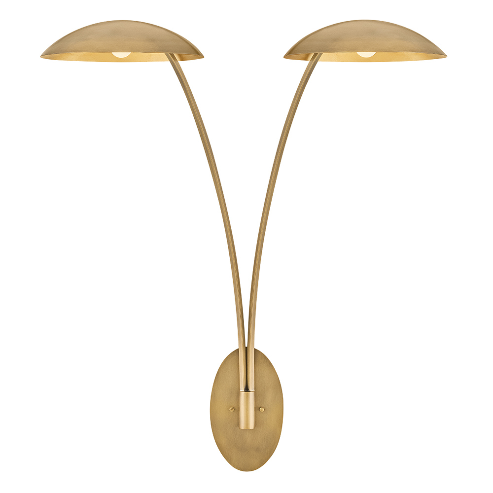 Heritage Brass LED Wall Sconce from the Glenn Collection