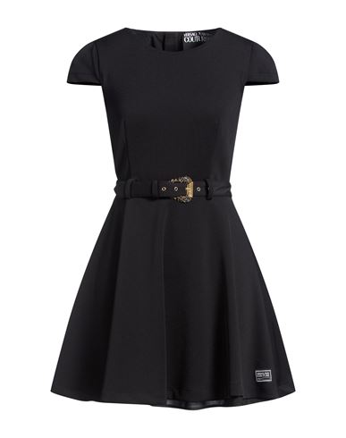 Woman Mini dress Black Size 2 Polyamide, Elastane