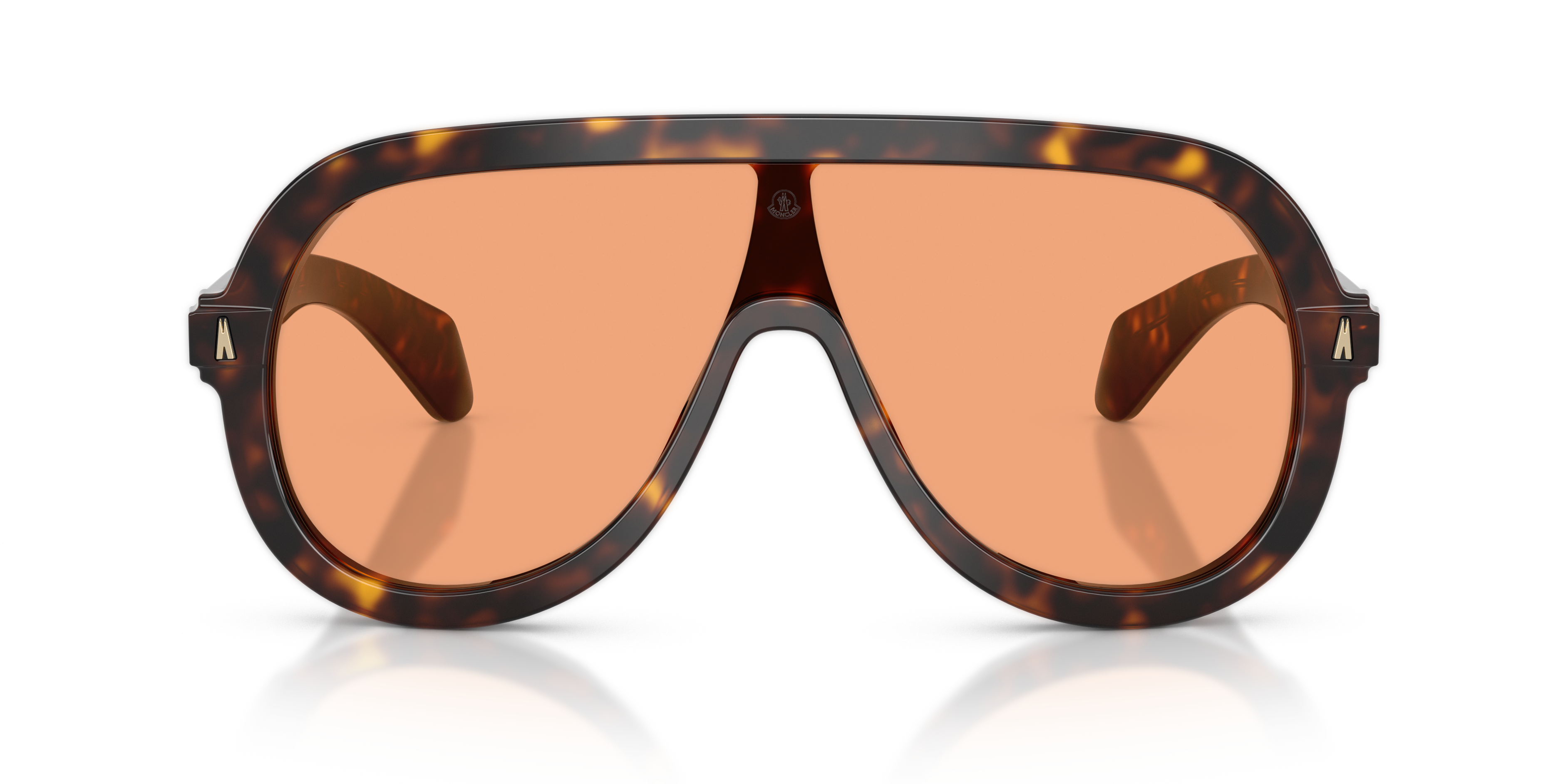 Moncler Unisex Moncler ME6021U SUNSETTE 300274 Gafas de sol Acetato Tortuga Piloto Norma