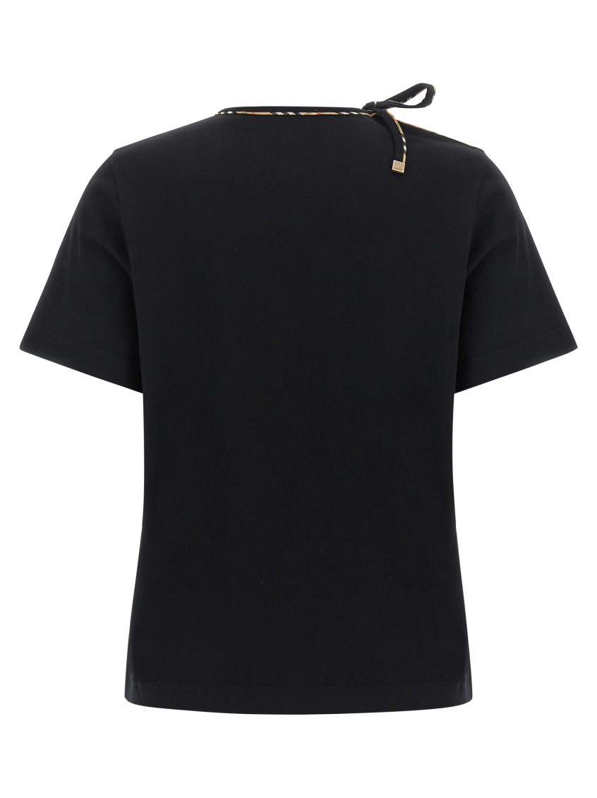 Black Solid Crew Neck T-Shirt