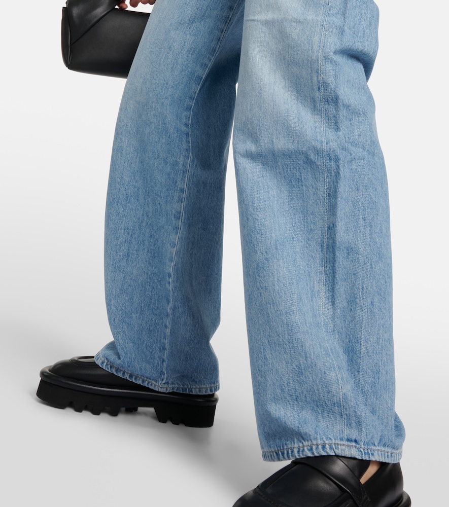 Brynn low-rise wide-leg jeans