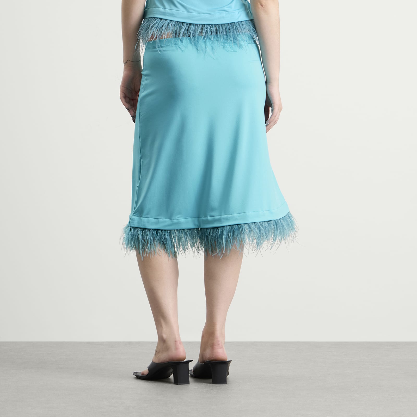Women's Esme Skirt Aqua Blue