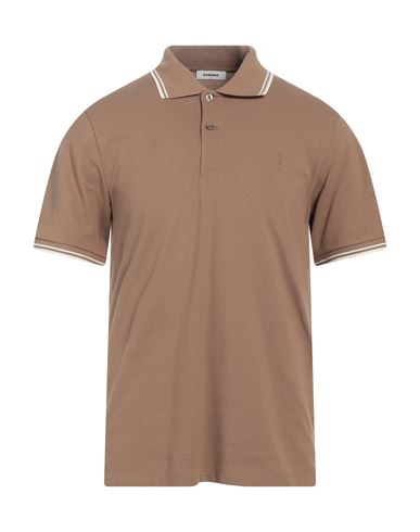 Man Polo shirt Camel