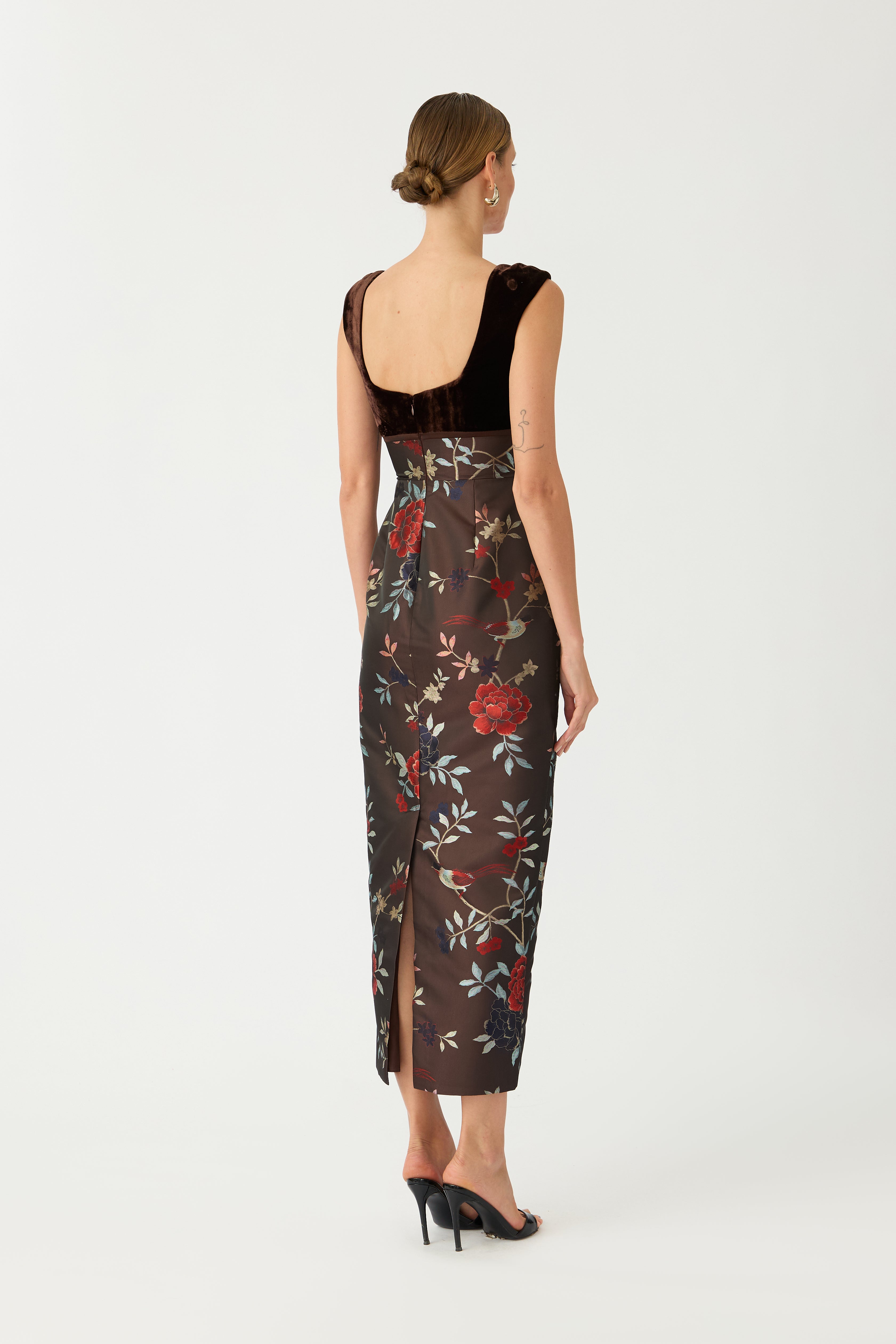 Tove Jacquard Dress
