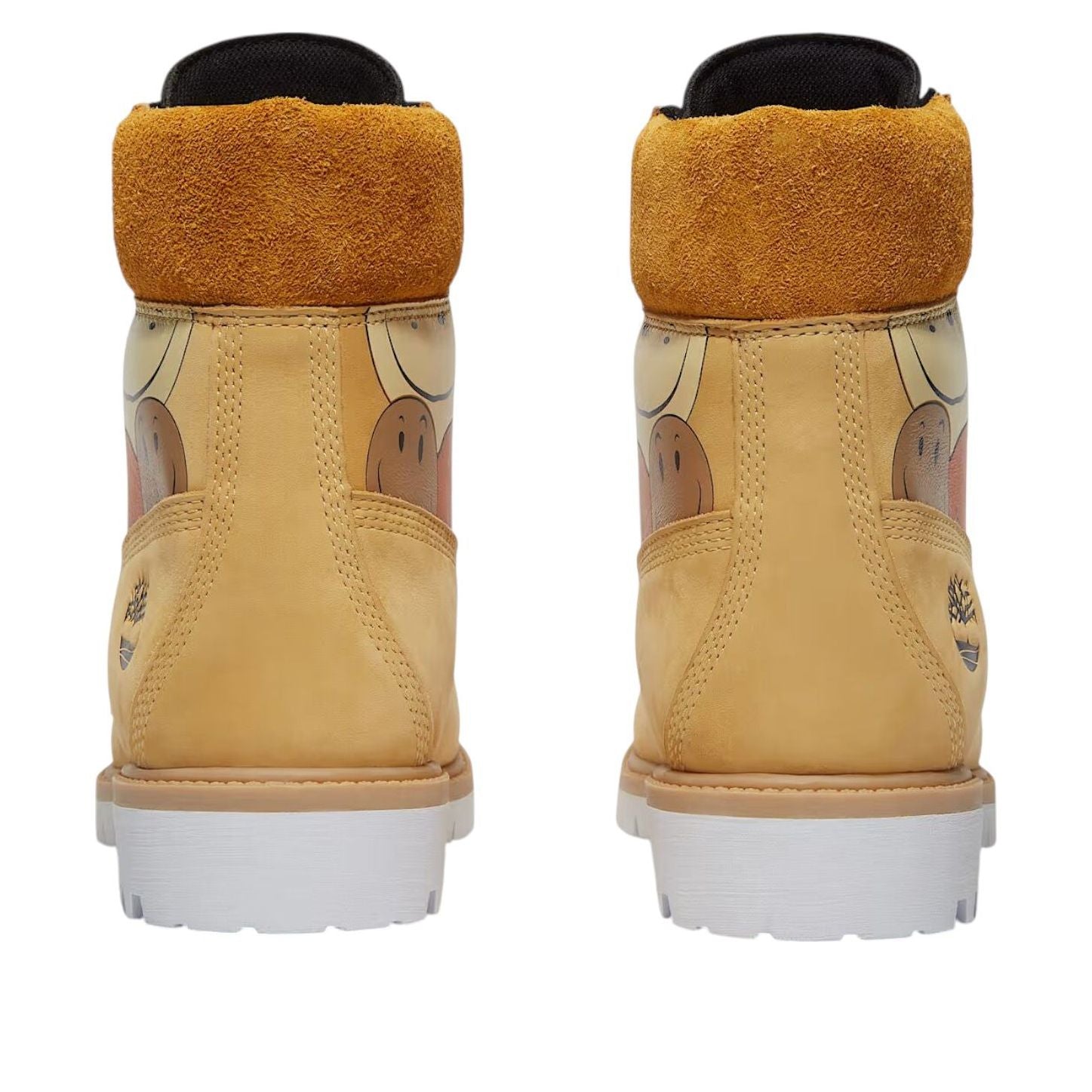 X CNSTNT DVLPMNT 6 Inch Premium Waterproof Boot 'Melted Smileys'