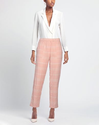 Woman Pants Blush Size 6 Cotton, Polyester, Elastane
