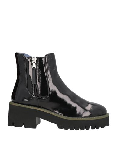 Woman Ankle boots Black Size 11 Leather