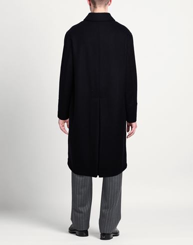 Man Coat Midnight blue Size 40 Wool, Polyester