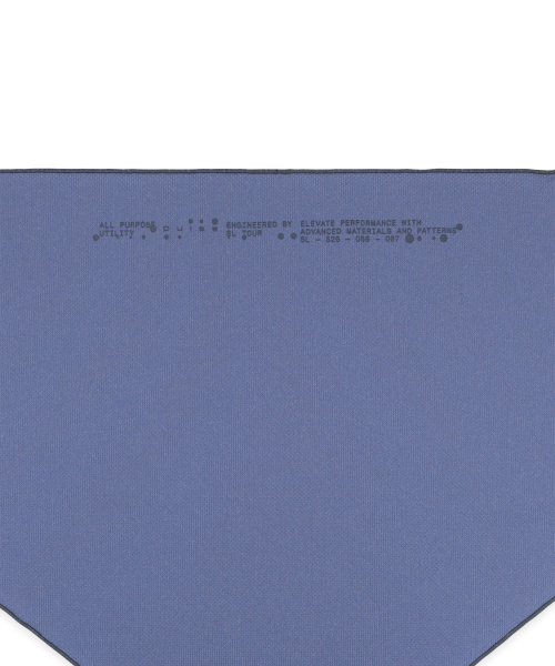 DryMix Triangle Scarf Blue